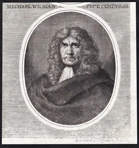 Michael Wilman - Michael Willman (1630-1706) Maler painter Barock Baroque Portrait
