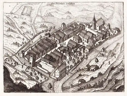 Das Städlein Veldten - Nürnberg Nuremberg / Velden a. d. Pegnitz Mittelfranken Nürnberger Land