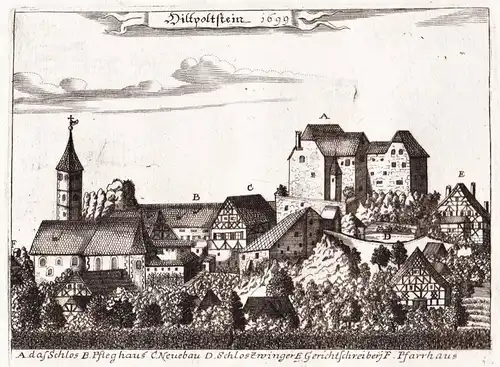 Hipoltstein 1699 - Nürnberg Nuremberg / Hiltpoltstein LK Forchheim Oberfranken