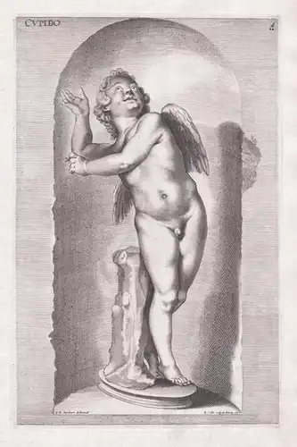 Cupido - cupid Engel / Mythologie mythology / antiquity Antike / Altertum / sculpture statue Statue Skulptur