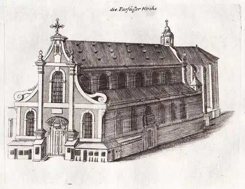 Die Parfüßer Kirche - Nürnberg Nuremberg / Franziskanerkloster Barfüßerkloster