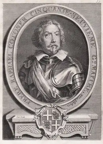Frere Raphael Cotoner - Rafael Cotoner (1601-1663) / Grand Master of the Knights Hospitaller / Order of St. Jo