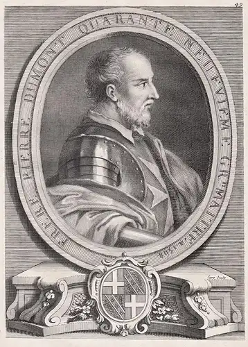 Frere Pierre Dumont - Pierre de Monte (1499-1572) / Grand Master of the Knights Hospitaller / Order of St. Joh