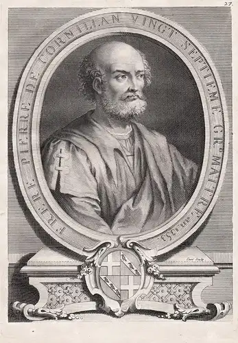 Frere Pierre de Cornillan - Pierre de Corneillan ( -1355) / Grand Master of the Knights Hospitaller / Order of
