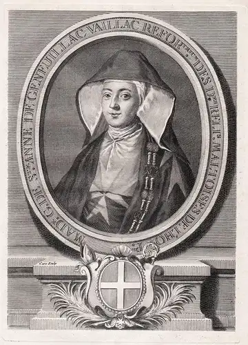 Mad. G. de S. Anne de Geneuillac Vaillac ... - Galiote de Gourdon-Genouillac-Vaillac (1588-1688) / French nun