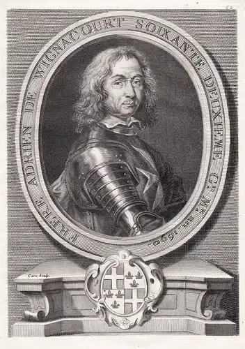 Frere Adrien de Wignacourt - Adrien de Wignacourt (1618-1697) / Grand Master of the Knights Hospitaller / Orde