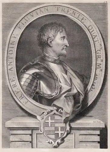 Frere Antoine Fluvian - Anton Flavian de Ripa ( -1437) / Grand Master of the Knights Hospitaller / Order of St