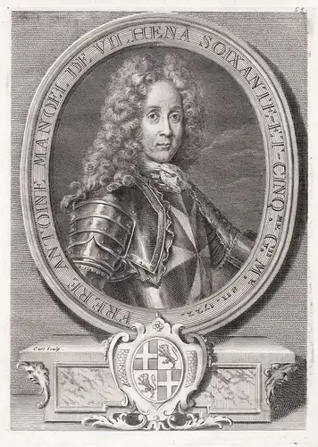 Frere Antoine Manoel de Vilhena - Antoine Manoel de Vilhena (1663-1736) / Grand Master of the Knights Hospital