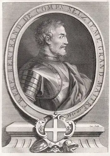 Frere Bertrand de Comps - Bertrand de Comps ( -1239/40) / Grand Master of the Knights Hospitaller / Order of S