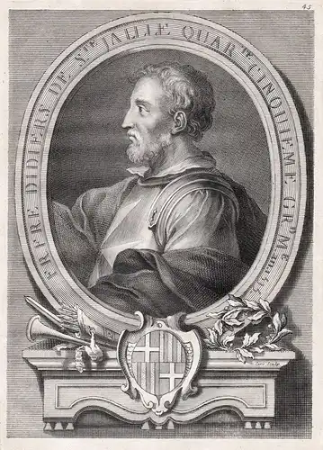 Frere Didiers de St. Jaille - Didier de Saint-Jaille ( -1536) / Grand Master of the Knights Hospitaller / Orde