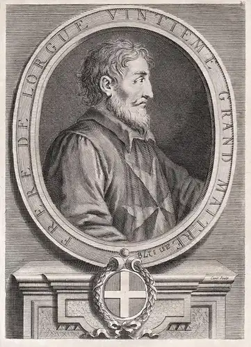 Frere de Lorgue - Nicolas Lorgne ( - 1285) / Grand Master of the Knights Hospitaller / Order of St. John of Je