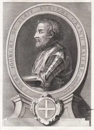 Frere Joubert de Sirie - Jobert of Syria ( -1177) / Grand Master of the Knights Hospitaller / Order of St. Joh