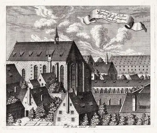 Carthaeuser-Kloster Marien Zell, genannt in Nürnberg - Nürnberg Kartäuserkloster Kloster Karmeliter