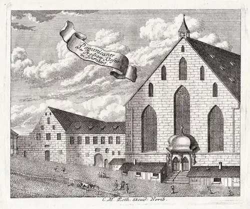 Dominicaner oder Prediger Kloster in Nürnberg - Nürnberg Dominikanerkloster Kloster Dominikaner