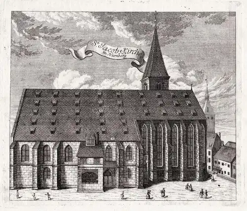 St. Jacobs-Kirche in Nürnberg - Nürnberg St- Jakob-Kirche
