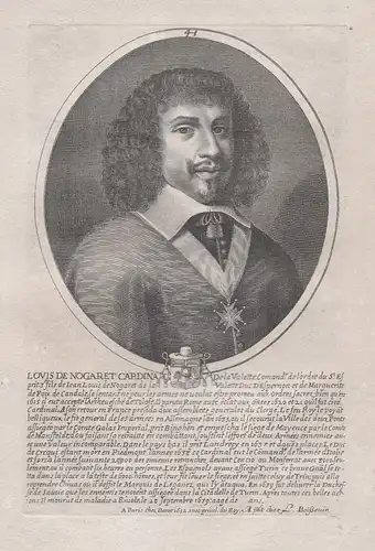 Louis de Nogaret Cardinal... - Jean-Louis de Nogaret de la Valette (1554-1642) Gouverneur de La Fère Conseille