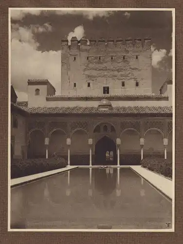 Patio de los Arrayanes - Alhambra / Granada / Spain Espana Spanien
