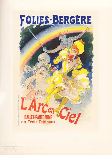 Affiche pour l'Arc-en-Ciel, ballet pantomime represente aux Folies-Bergere (Plate 21) - Ballet Pantomime / pos