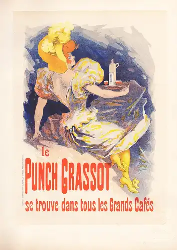 Affiche pour le Punch Grassot (Plate 5) - Theatre theater poster Plakat Art Nouveau Jugendstil