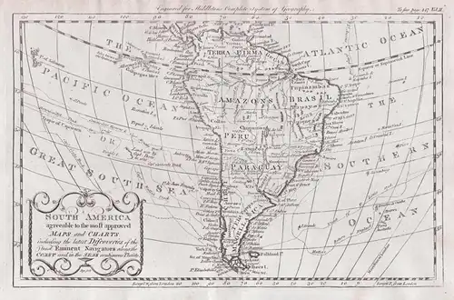 South America - South America Südamerika / Kontinent continent / Karte map carte