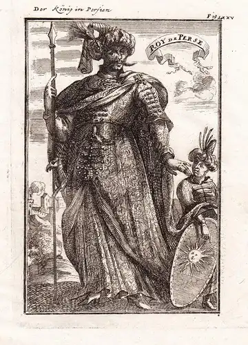 Roy de Perse - Iran Persia / emperor king König / Persien