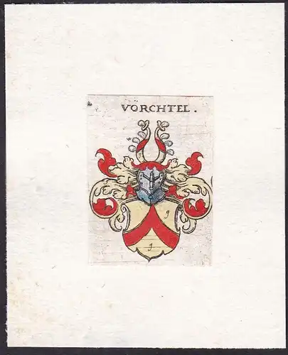 Vörchtel - Wappen coat of arms heraldry Heraldik