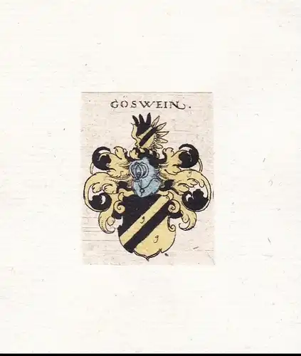 Göswein - Wappen coat of arms heraldry Heraldik