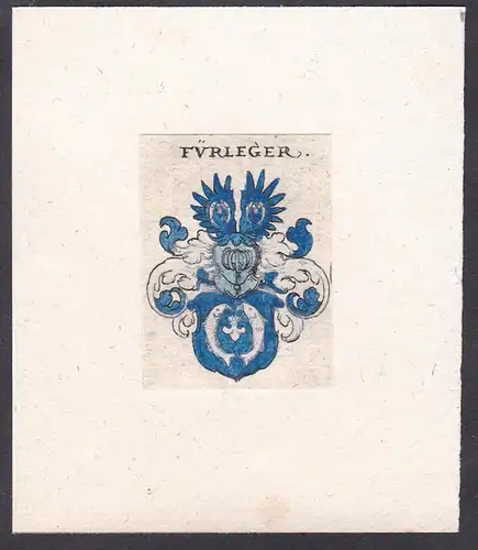 Fürleger - Wappen coat of arms heraldry Heraldik