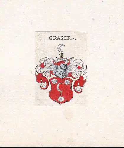 Graser - Wappen coat of arms heraldry Heraldik