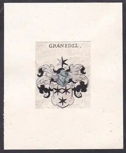 Granedel - Wappen coat of arms heraldry Heraldik