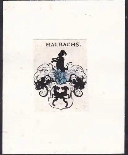 Halbachs - Halbach Wappen coat of arms heraldry Heraldik