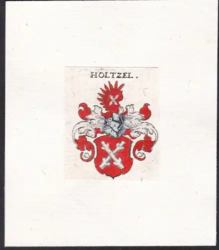 Höltzel - Wappen coat of arms heraldry Heraldik