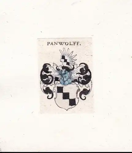 Panwolff - Panwolf Wappen coat of arms heraldry Heraldik