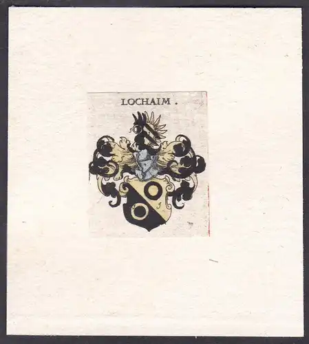 Lochaim - Wappen coat of arms heraldry Heraldik