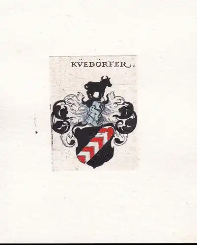 Küedörfer - Küdorfer Wappen coat of arms heraldry Heraldik