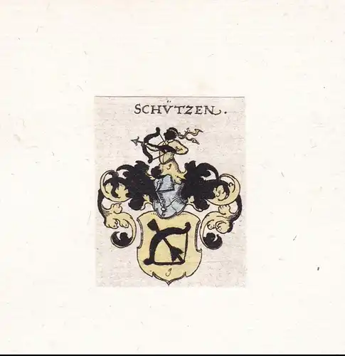 Schützen - Wappen coat of arms heraldry Heraldik