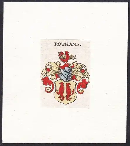 Rothan - Wappen coat of arms heraldry Heraldik