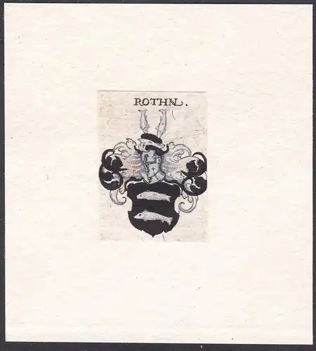 Rothn - Roth Wappen coat of arms heraldry Heraldik