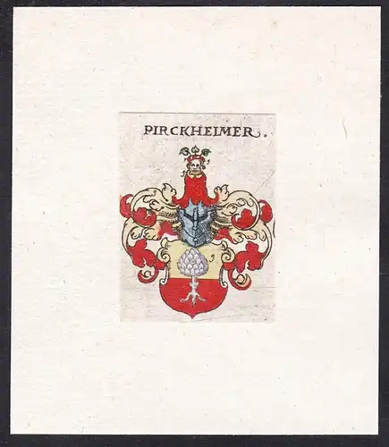 Pirckheimer - Wappen coat of arms heraldry Heraldik