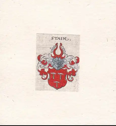 Stain - Stein Wappen coat of arms heraldry Heraldik