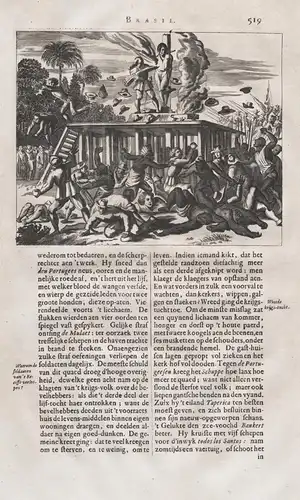 (Natives from Brazil) - Brazil Brasil Brasilien native Americans Indians execution Hinrichtung South America (