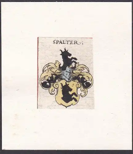 Spalter - Adel coat of arms heraldry Heraldik