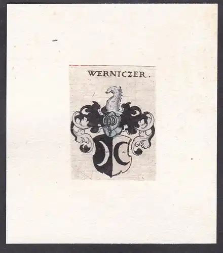 Werniczer - Adel coat of arms heraldry Heraldik
