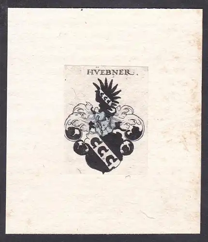 Hüebner - Hübner Adel coat of arms heraldry Heraldik