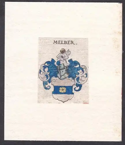 Melber - Adel coat of arms heraldry Heraldik