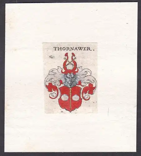 Thornawer - Tornau Tornauer Adel coat of arms heraldry Heraldik