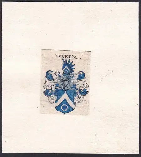 Pucken - Wappen Adel coat of arms heraldry Heraldik
