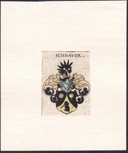 Schrayer - Wappen Adel coat of arms heraldry Heraldik