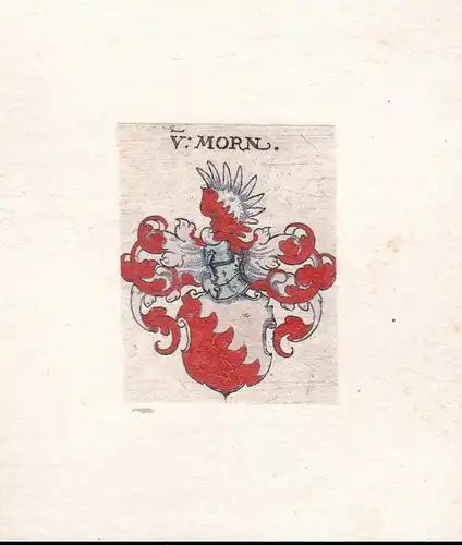 V: Morn - Wappen Adel coat of arms heraldry Heraldik