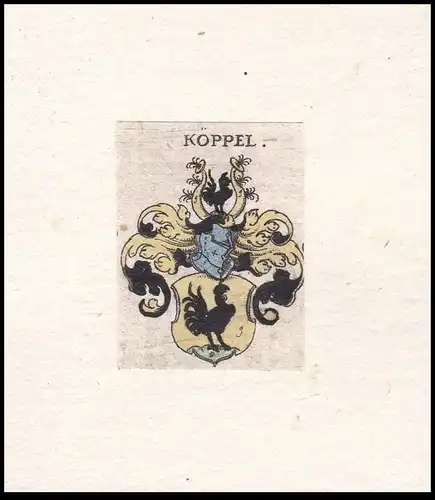 Köppel - Adel coat of arms heraldry Heraldik